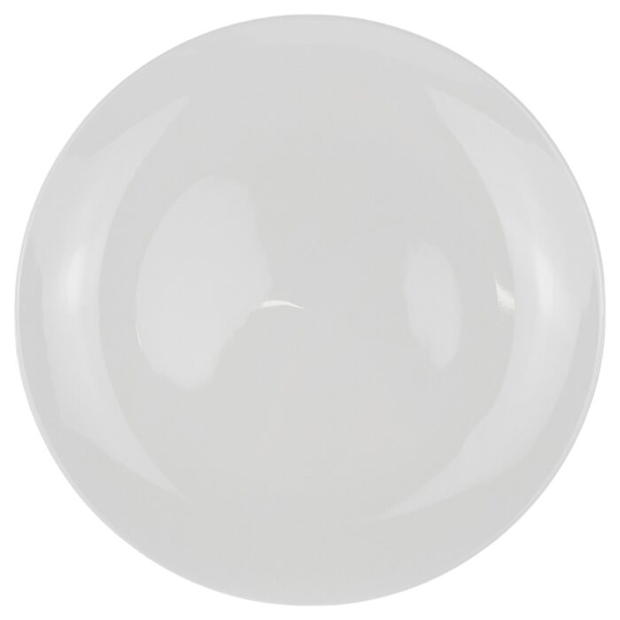Plato Llano Circular 27cm - Blanco - Imagen 1