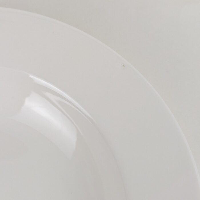 Plato Hondo Circular 22cm - Blanco (De Segunda) - Imagen 3