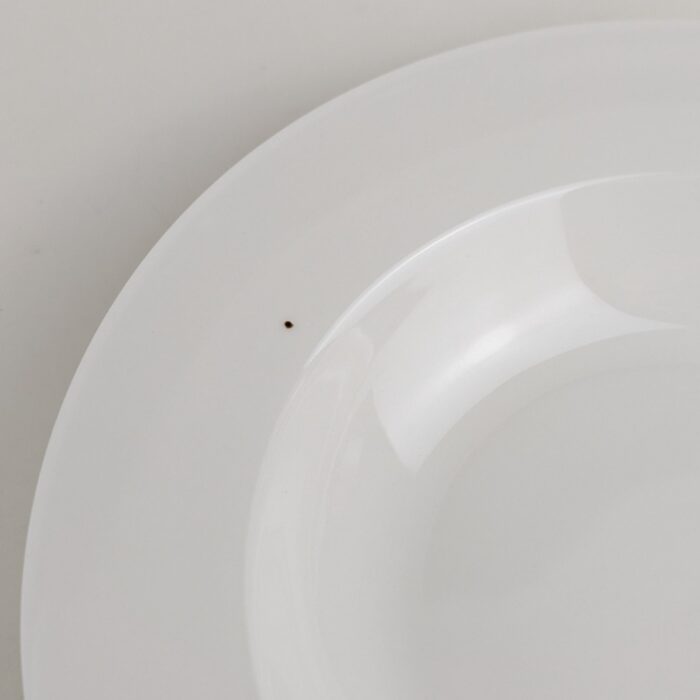 Plato Hondo Circular 22cm - Blanco (De Segunda) - Imagen 4