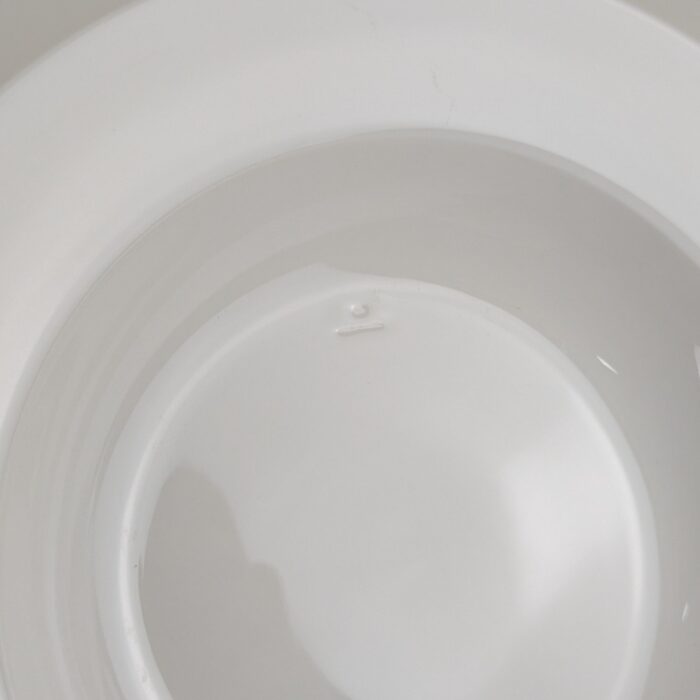 Plato Hondo Circular 22cm - Blanco (De Segunda) - Imagen 5