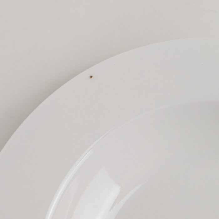 Plato Hondo Circular 22cm - Blanco (De Segunda) - Imagen 7