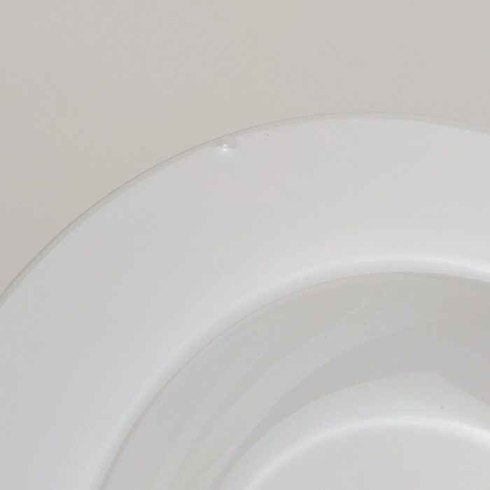Plato Hondo Circular 22cm - Blanco (De Segunda) - Imagen 8