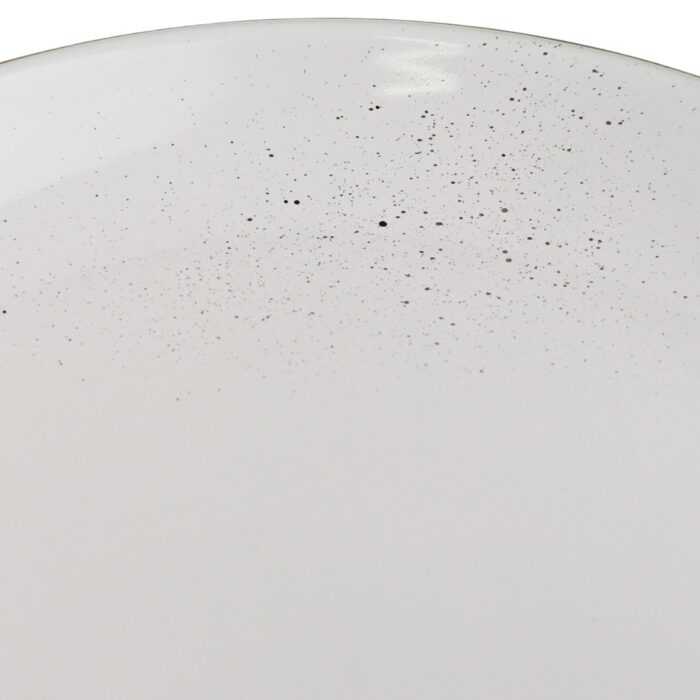 Plato De Postre Circular 20cm - Blanco C/Borde Marrón - Imagen 3