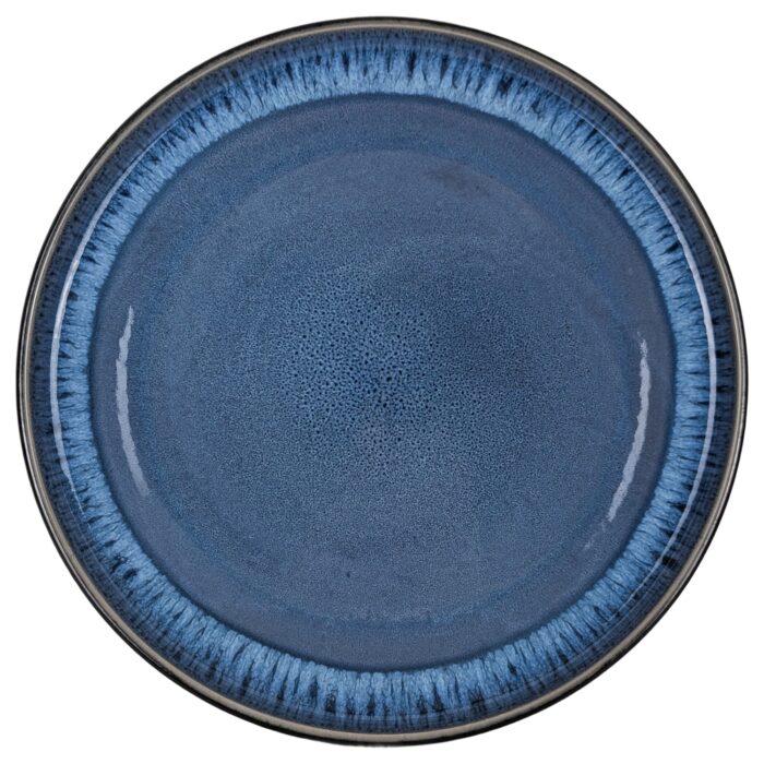 Plato Llano Circular 27cm - Azul/Celeste - Imagen 2