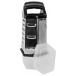 Rallador C&E 6 Caras, Acero Inoxidable - Con Recipiente - Imagen 2