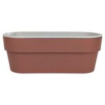 Maceta Ou Con Sistema Auto-Riego, Rectangular - 29x12x11cm