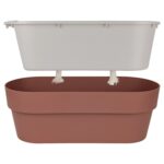 Maceta Ou Con Sistema Auto-Riego, Rectangular - 29x12x11cm - Imagen 5