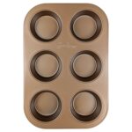 Molde 6 Muffins, Cupcakes - Hudson Copper, Antiadherente - Imagen 2