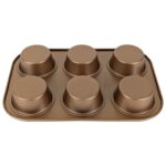 Molde 6 Muffins, Cupcakes - Hudson Copper, Antiadherente - Imagen 3