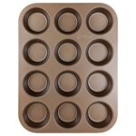 Molde 12 Muffins, Cupcakes - Hudson Copper, Antiadherente - Imagen 2