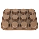 Molde 12 Muffins, Cupcakes - Hudson Copper, Antiadherente - Imagen 3