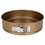 Molde Para Tortas Hudson Copper, Fondo Desmontable, Antiadherente - 26x7cm