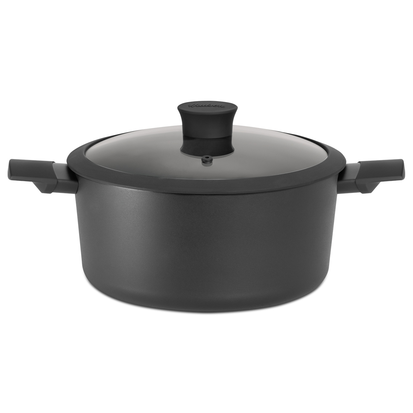 HUDAY07_01 Olla Antiadherente Hudson 24cm C/Tapa - Daily - Imagen 1