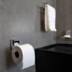 Portarrollos Papel Higiénico De Acero Future Facile Mix, Adhesivo - Cromado - Imagen 2