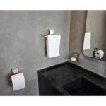 Portarrollos Papel Higiénico De Acero Future Facile Mix, Adhesivo - Cromado - Imagen 3