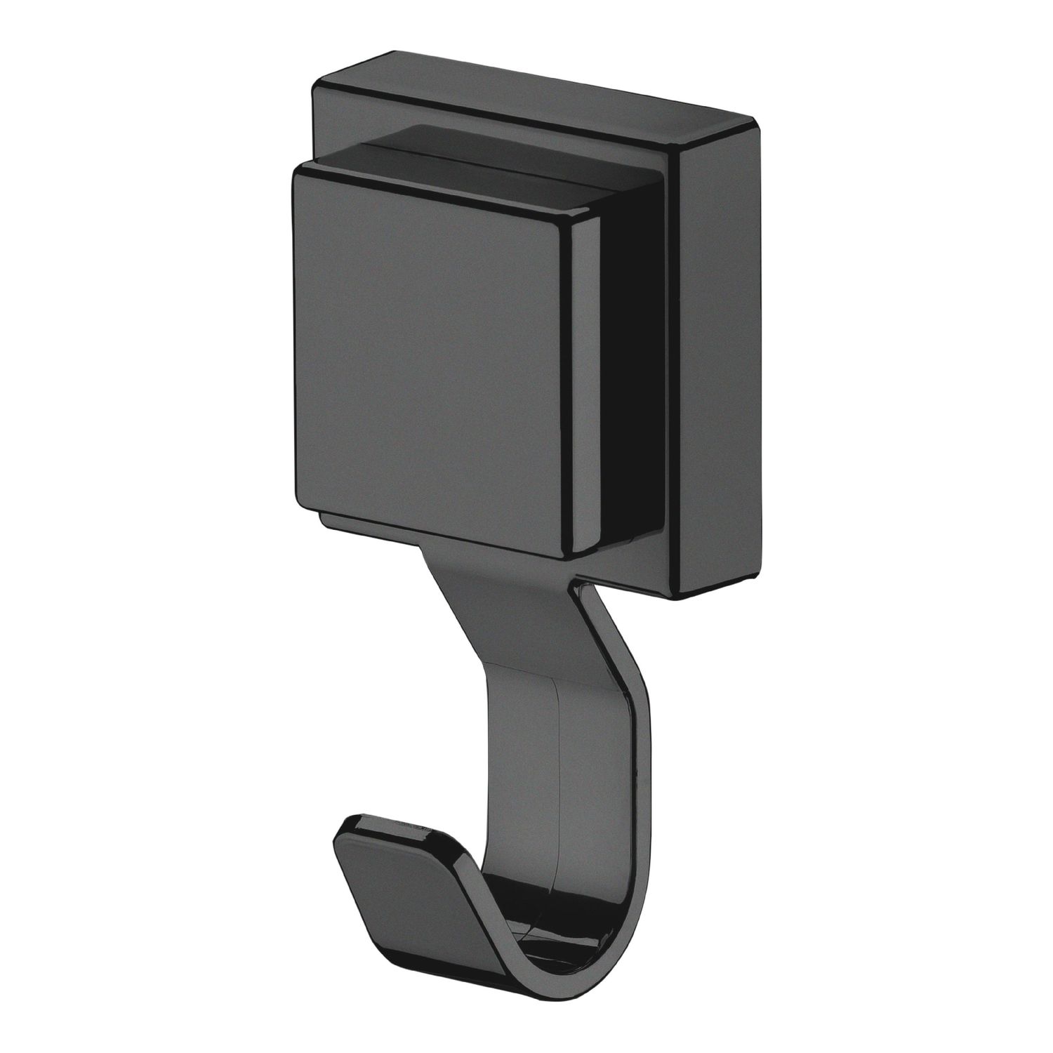 IFU106PT_01 Gancho Plástico Future Facile Mix, Adhesivo - Negro Mate - Imagen 1