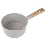 Cacerola Antiadherente Honhey 18cm C/Tapa - Granito Crema - Imagen 3