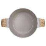 Olla Antiadherente Honhey 24cm C/Tapa - Granito Crema - Imagen 2