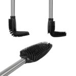 Cepillo Para Inodoro Bathlux - Silicona + Acero Inoxidable - Imagen 4