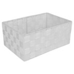 Cesto De Fibras Trenzadas En Marco Metálico Bathlux - Set x 3 - Imagen 2