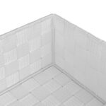 Cesto De Fibras Trenzadas En Marco Metálico Bathlux - Set x 3 - Imagen 4