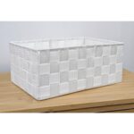 Cesto De Fibras Trenzadas En Marco Metálico Bathlux - Set x 3 - Imagen 6