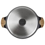 Juego De Ollas Antiadherente Honhey 6 Piezas - Granito Negro - Imagen 6