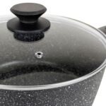 Batería De Cocina Baroly 7 Piezas, Aluminio - Granito Negro - Imagen 11