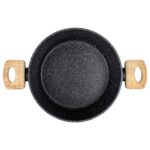 Batería De Cocina Baroly 7 Piezas, Aluminio Forjado - Granito Negro - Imagen 6