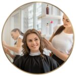 Espejo De Pared Circular 100cm, Marco Metálico - Imagen 3