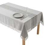 Mantel De Mesa Rectangular 135x225cm, Algodón - Diseño A01