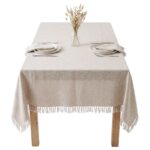 Mantel De Mesa Rectangular 135x175cm, Algodón - Diseño B02