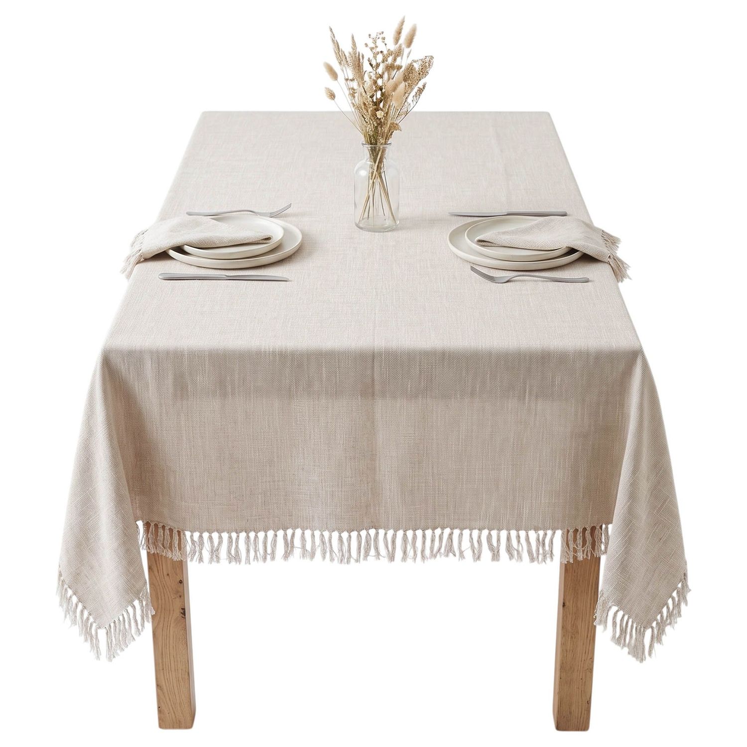 MA135175B02_01 Mantel De Mesa Rectangular 135x175cm, Algodón - Diseño B02 - Imagen 1
