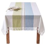 Mantel De Mesa Rectangular 135x225cm, Algodón - Diseño E01
