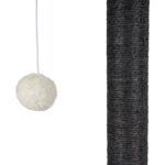 Cama Para Gatos Diseño Huella, Con Rascador, Pompón Y Plataforma - Imagen 6