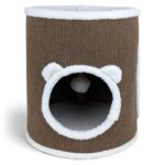 Rascador Para Gatos, Con Cueva, Pompón Y Plataforma Superior - Imagen 2