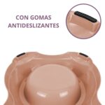 Comedero Doble Para Mascotas, Platos Acero Inoxidable - Imagen 6