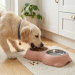 Comedero Doble Para Mascotas, Platos Acero Inoxidable - Imagen 9