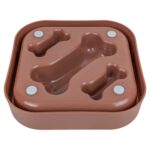 Comedero Lento Para Mascotas, Antiestrés - Cuadrado 20cm - Imagen 5