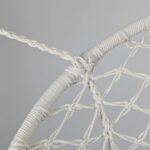 Hamaca Colgante, Estilo Macramé - Algodón Trenzado - Imagen 3