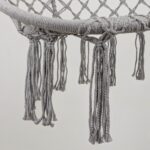 Hamaca Colgante, Estilo Macramé - Algodón Trenzado - Imagen 5