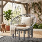 Hamaca Colgante, Estilo Macramé - Algodón Trenzado - Imagen 11