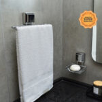 Jabonera De Acero Future Facile Premium Inox, Adhesiva - Cromado - Imagen 4