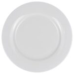 Plato Llano Circular 27cm - Blanco