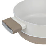 Batería De Cocina Antiadherente Honhey 8 Piezas - Crema Y Beige - Imagen 8