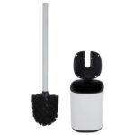 Cepillo Para Inodoro Bathlux - Con Tapa, Blanco Grisáceo - Imagen 3