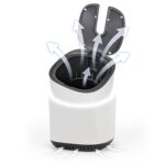 Cepillo Para Inodoro Bathlux - Con Tapa, Blanco Grisáceo - Imagen 5