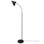 Lámpara De Pie Arqueada - Moderna, Metálica, Cabezal Orientable
