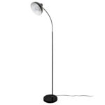 Lámpara De Pie Arqueada - Moderna, Metálica, Cabezal Orientable - Imagen 2