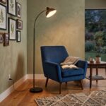 Lámpara De Pie Arqueada - Moderna, Metálica, Cabezal Orientable - Imagen 11